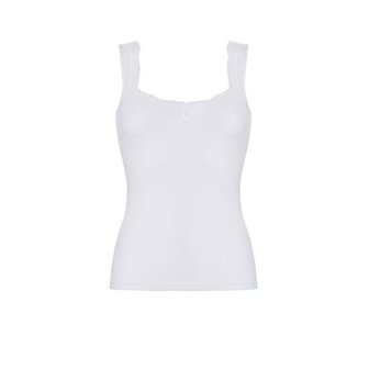 Ten Cate Dames Hemd Lace 2-Pack - Wit Voordeelpakket