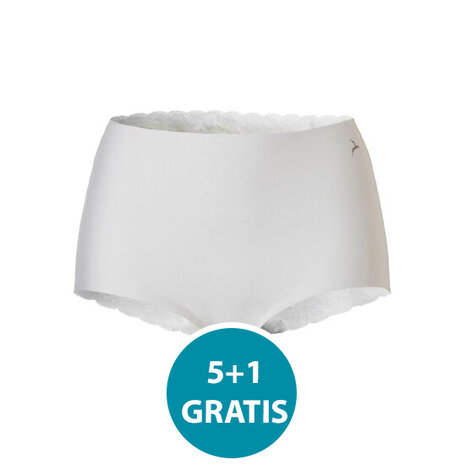 Ten Cate Secrets Lace Dames Maxi Slip Met Kant - Off-white Voordeelpakket